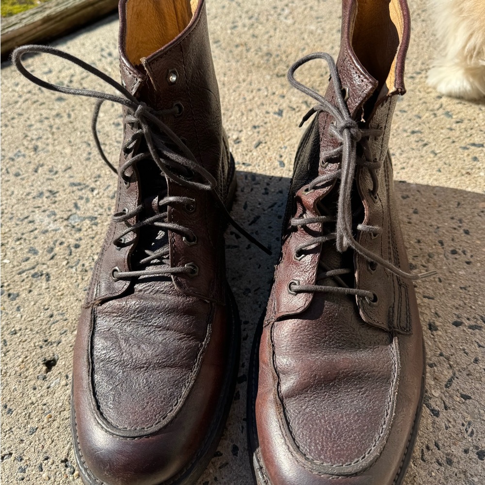 Frye men’s leather ankle boots.